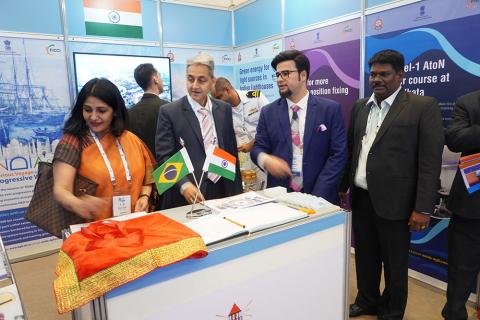 Inauguration of Exhibition Booth of India at Rio de Janeiro Brazil
