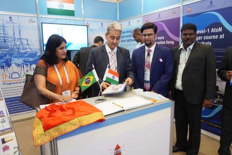 Inauguration of Exhibition Booth of India at Rio de Janeiro Brazil