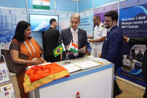 Inauguration of Exhibition Booth of India at Rio de Janeiro Brazil