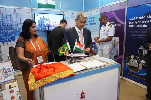 Inauguration of Exhibition Booth of India at Rio de Janeiro Brazil