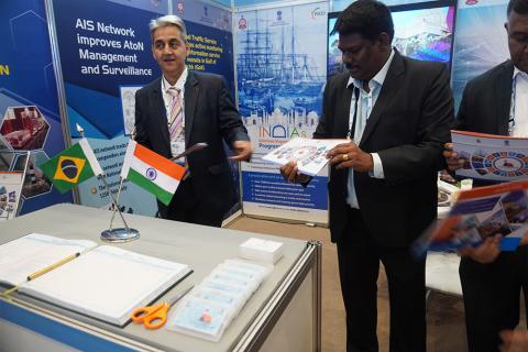 Inauguration of Exhibition Booth of India at Rio de Janeiro Brazil