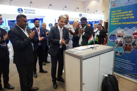 Inauguration of Exhibition Booth of India at Rio de Janeiro Brazil