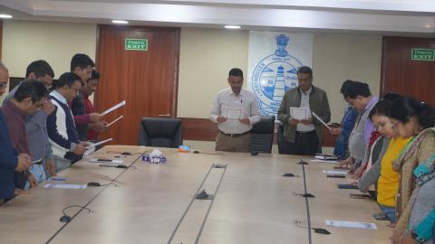 Dgll proudly celebrates Constitution day voices united in reading the preamble of india preamble