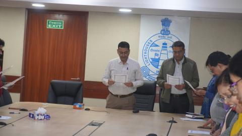 Dgll proudly celebrates Constitution day voices united in reading the preamble of india preamble