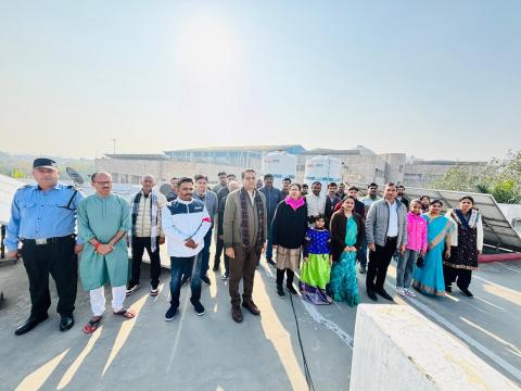77th Republic Day celebrated at DGLL