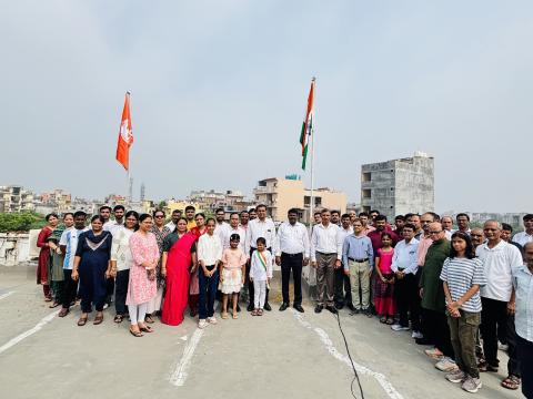 DGLL celebrated the 80th Independence Day of India.
